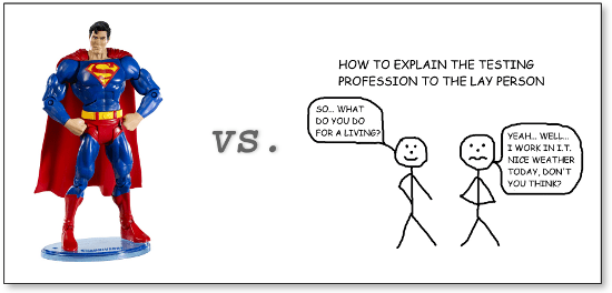 Superman vs software testers